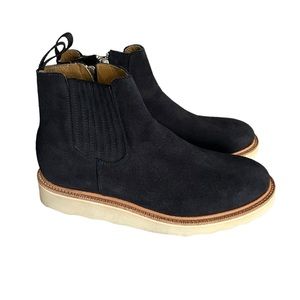 Ronnie Fieg x Caminando Black Suede Chelsea Boots 8